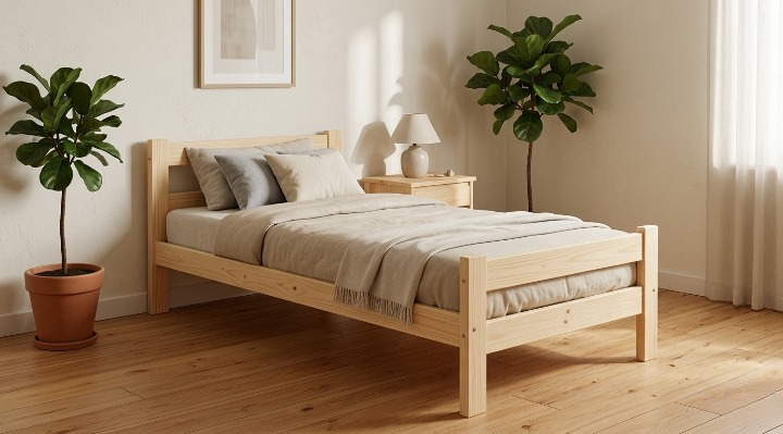 Cama 1½ plaza